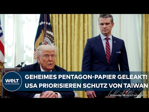 PENTAGON: Internes Papier geleakt! USA wollen sich militärisch nur noch auf China konzentrieren