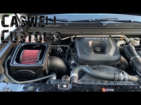 S&B Air Intake 2016 Colorado Duramax - Caswell Customs