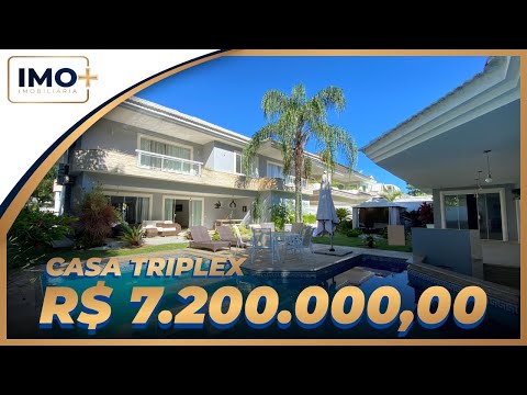 CASA TRIPLEX EXCELENTE NA BARRA DA TIJUCA!