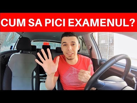MOTIVELE PENTRU CARE TE PICA EXAMINATORUL LA TRASEU! Scoala de  soferi.