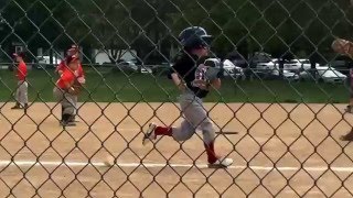 Ryder Miller 5u baseball game