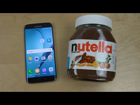 Samsung Galaxy S7 Edge Nutella 630g - Test!
