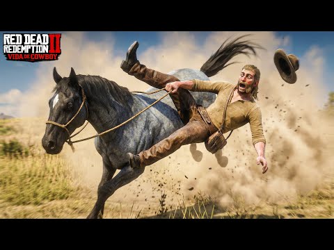DOMEI MEU PRIMEIRO CAVALO - RED DEAD 2 : VIDA DE COWBOY | EP.03