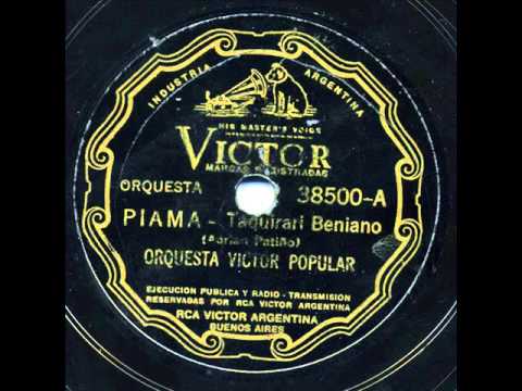 Adrián Patiño (Arreglo) - PIAMA - Orq. Víctor Popular - 78rpm
