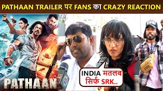 Public CRAZY Reaction On Pathaan Trailer | ShahRukh Khan, Deepika Padukone, John Abraham