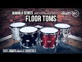 drum-tec electronic drums diabolo floor toms demo with Roland TD-17 & TD-27