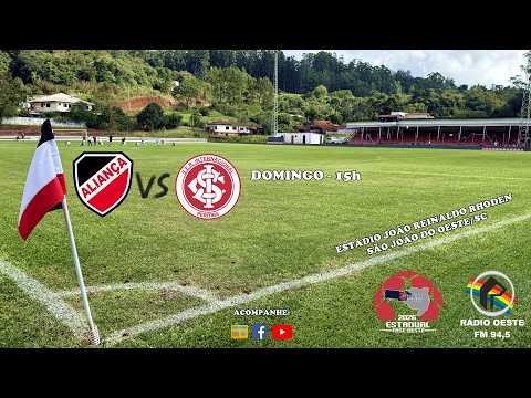 ALIANÇA X INTER DE PERITIBA - ESTADUAL DE AMADORES FASE OESTE 2026 (QUARTAS DE FINAIS - VOLTA)