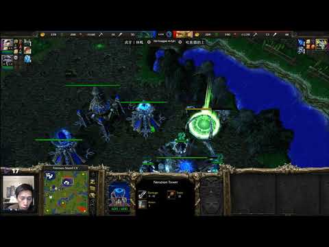 Lin Guagua (UD) vs Lyn (Orc) - WarCraft 3 - Naga vs Dreadlord -   WC2758