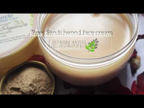 Rose Sandalwood Face Cream 100ml