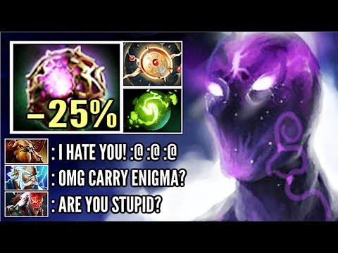 EPIC CARRY ENIGMA AEON DISK 100s CD Black Hole with OC Refresher Crazy Build by @clm WTF Dota 2