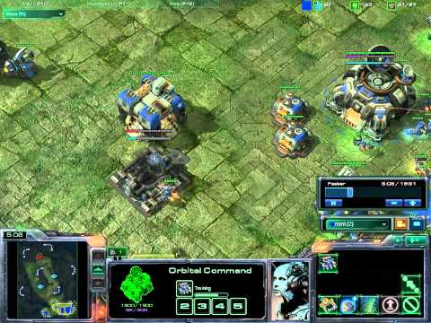 Starcraft2 - Marines busted while bustn' a move!
