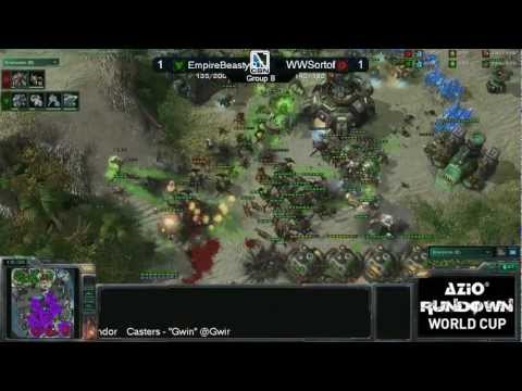 AZiO Rundown World Cup Group B: EmpireBeastyqt vs. WWSoftOf - Game 3