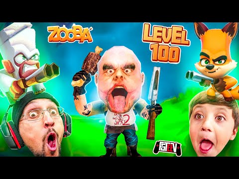 Mr. Meat 2 Shocked Me then I landed in ZOOBA Land (FGTeeV Prison Break Mashup w/ Beasty Shawn)