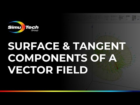 Surface & Tangent Components of a Vector Field