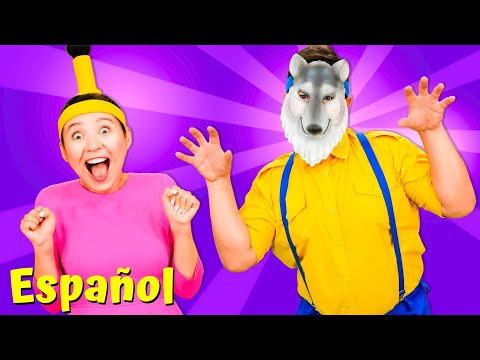 Gran lobo gris feroz | Babanana Canciones Infantiles
