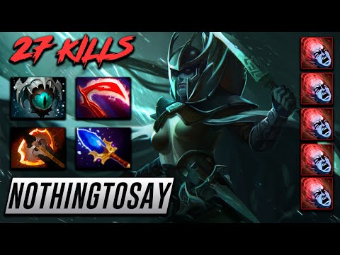 NothingToSay Phantom Assassin 27 KILLS Ownage - Dota 2 Pro Gameplay [Watch & Learn]
