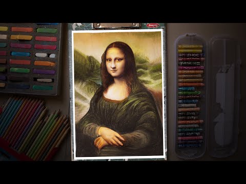 mona lisa painting | Mona lisa drawing step by step |...