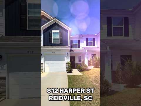 Townhome for Sale in Reidville SC | 812 Harper St Home Tour