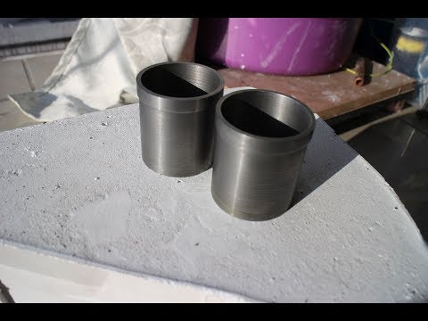 Home-made 2 cylinder 4 stroke engine. Part 2 - Cylinder Sleeves