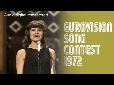 Mary Roos - Nur die Liebe lässt uns leben - Live (ESC 1972)