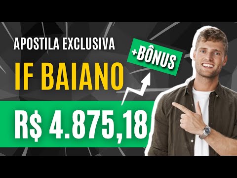 Concurso IF Baiano 2023 - Apostila PREPARATÓRIA para Professor