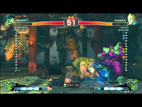 SSF4 Rank Match  Wildcat815 (DI)  vs  robin01 (AB)