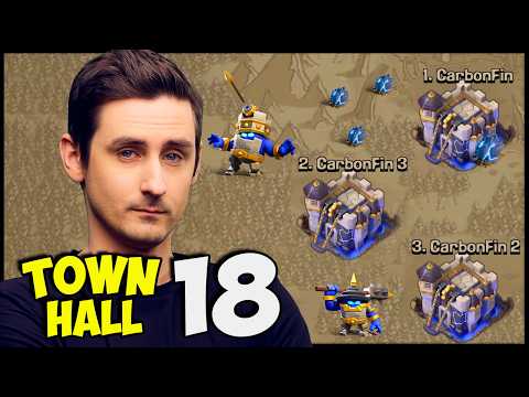 1st War at Town Hall 18 in Clash of Clans!!