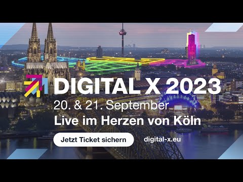 Digitale Bildung der Deutschen Telekom - Vorstellung des Themenpavillons auf der Digital X 2023.