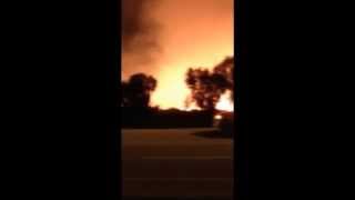 preview picture of video 'El Mirage Fire Arizona 11/22/2014'