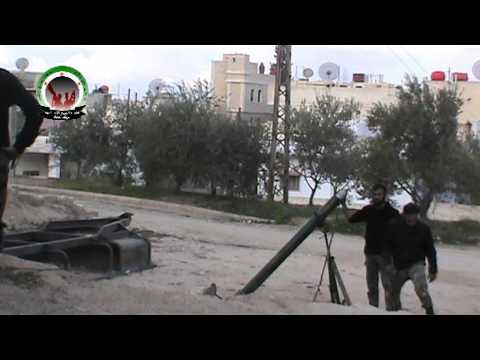 استهداف قوات النظام على جبهة مورك في رف حماة بقذائف الهاون من قبل كتيبة الفتح
