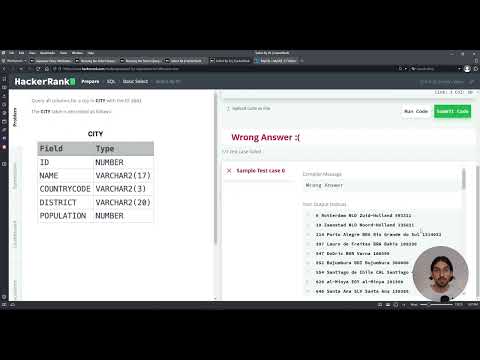 Select By Id Sql Hackerrank Solution