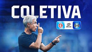 AO VIVO | COLETIVA PÓS-JOGO I INTERNACIONAL X GRÊMIO (CAMPEONATO GAÚCHO 2026)