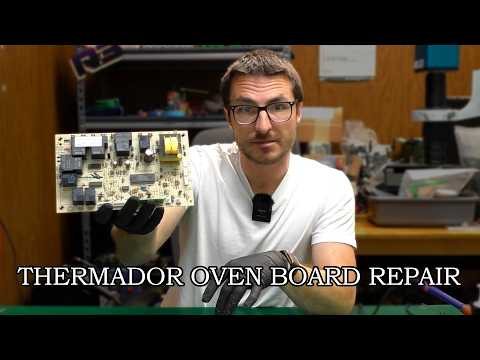 Thermador Oven Not Heating – Bake Element No Heat Control Board Repair