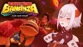 #3【ドンキーコングバナンザ】今度のステージはあっつあツ⁉生き残りたいゾウ🐘🐘🐘【にじさんじ/レヴィ・エリファ】