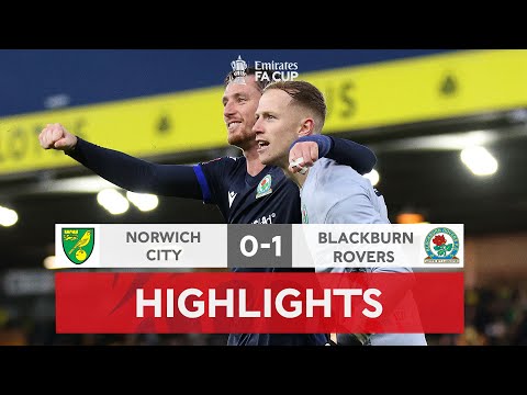 Vale Pounces On Norwich Defensive Error | Norwich City 0-1 Blackburn Rovers Emirates FA Cup 2022-23
