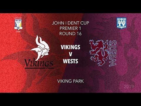 2019 John I Dent Round 16 - Tuggeranong Vikings v Wests Rugby Club
