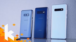 Galaxy S10e & S10/S10+ im Unboxing & Ersteindruck