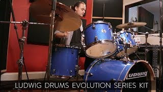 Video thumbnail for Mason Music Demo Lab: Ludwig Evolution Series Kit by Mason Music
