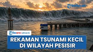 Sejumlah Warga Rekam Tsunami Kecil Usai Gempa M 7,7! Air Laut Terlihat Melimpas ke Pesisir