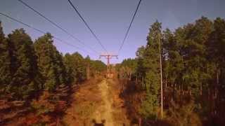 preview picture of video 'Beautiful Autumn leaves by 180 wide angle Aerial Hakone Ropeway with GoPro Hero3'