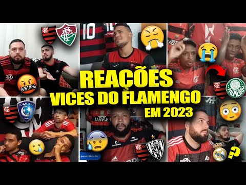 TODAS AS REAÇÕES DOS FLAMENGUISTAS em TODOS VICES do FLAMENGO no ANO [REACT FLAMENGUISTAS PISTOLA]