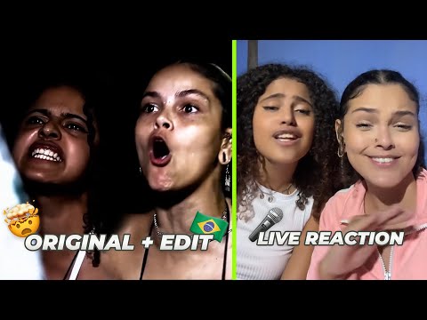 Brazilian Rap Battle | Lili x Maria | Original vs Edit vs Live Reaction
