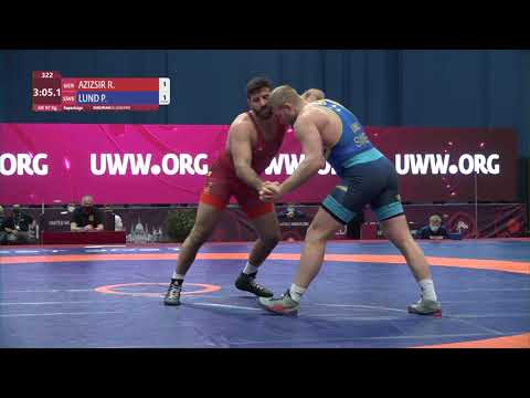 Repechage GR - 97 kg: R. AZIZSIR (GER) v. P. LUND (SWE)