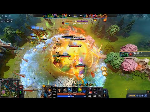 Dota 2: Magnus Game Winning RP with  Refresher Shard!
