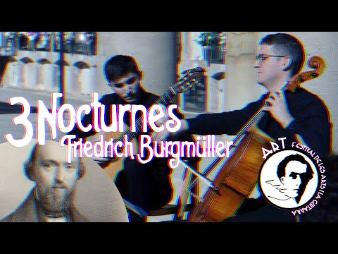 #ARTLLOBET 2022 | DUO FASOLS | 3 Nocturnes, Friedrich Burgmüller #live #guitar #cello #burgmuller