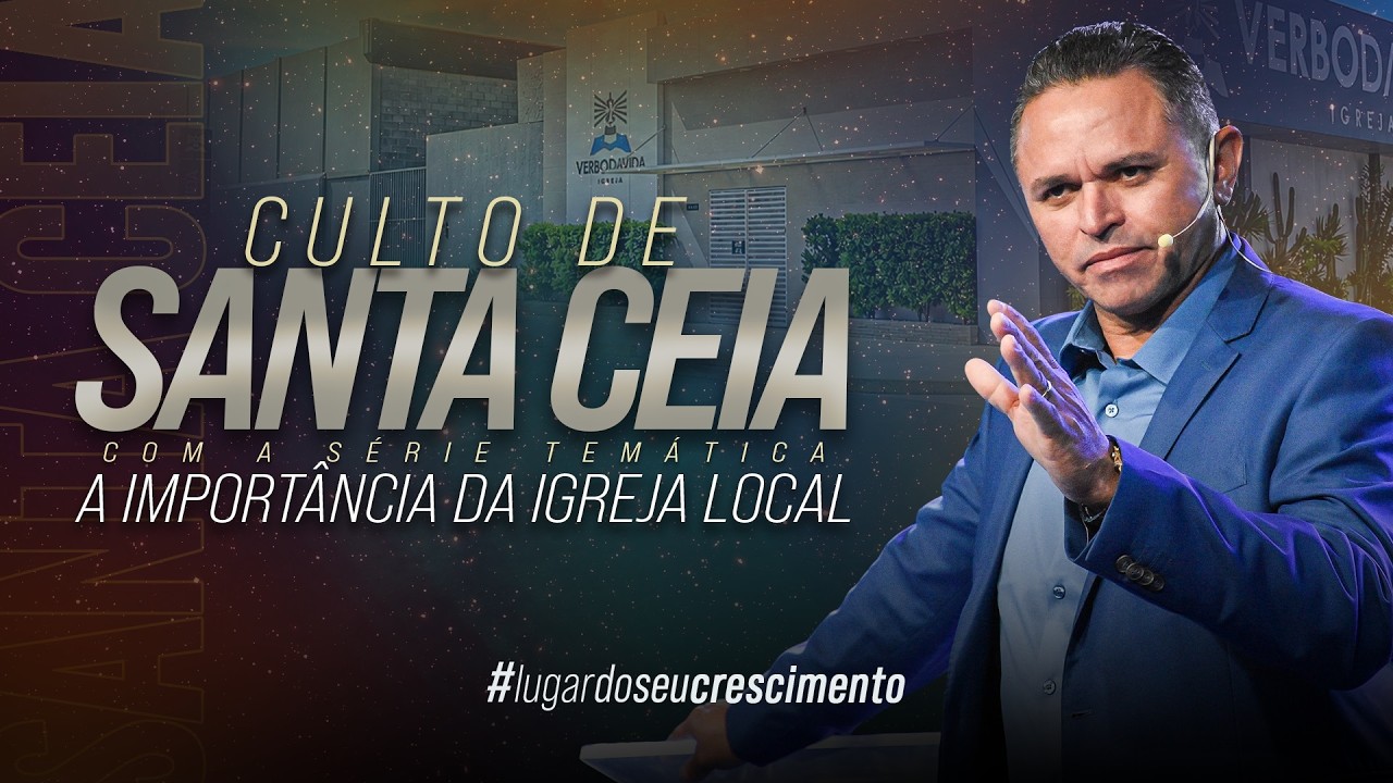 COMO LUZEIROS | CULTO DE SANTA CEIA | PR. JAELSON DOS SANTOS