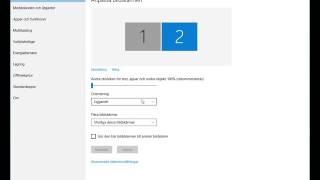 Bildskärmsinställningar på flera bildskärmar i Windows 10 (Spellista_Windows_10_3) Teknik 24