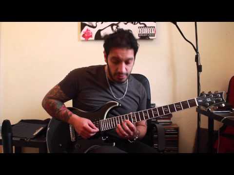 How to play ‘Mile Zero’ by Periphery Guitar Solo Lesson w/tabs