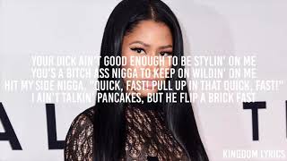 Nicki Minaj - Down In The DM (Verse)  Lyrics