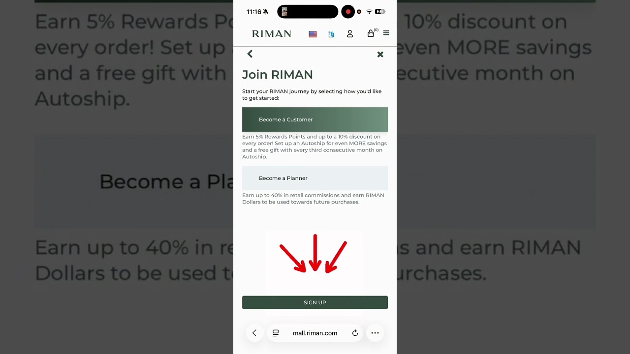 1.¿Como crear una cuenta de cliente? | Riman